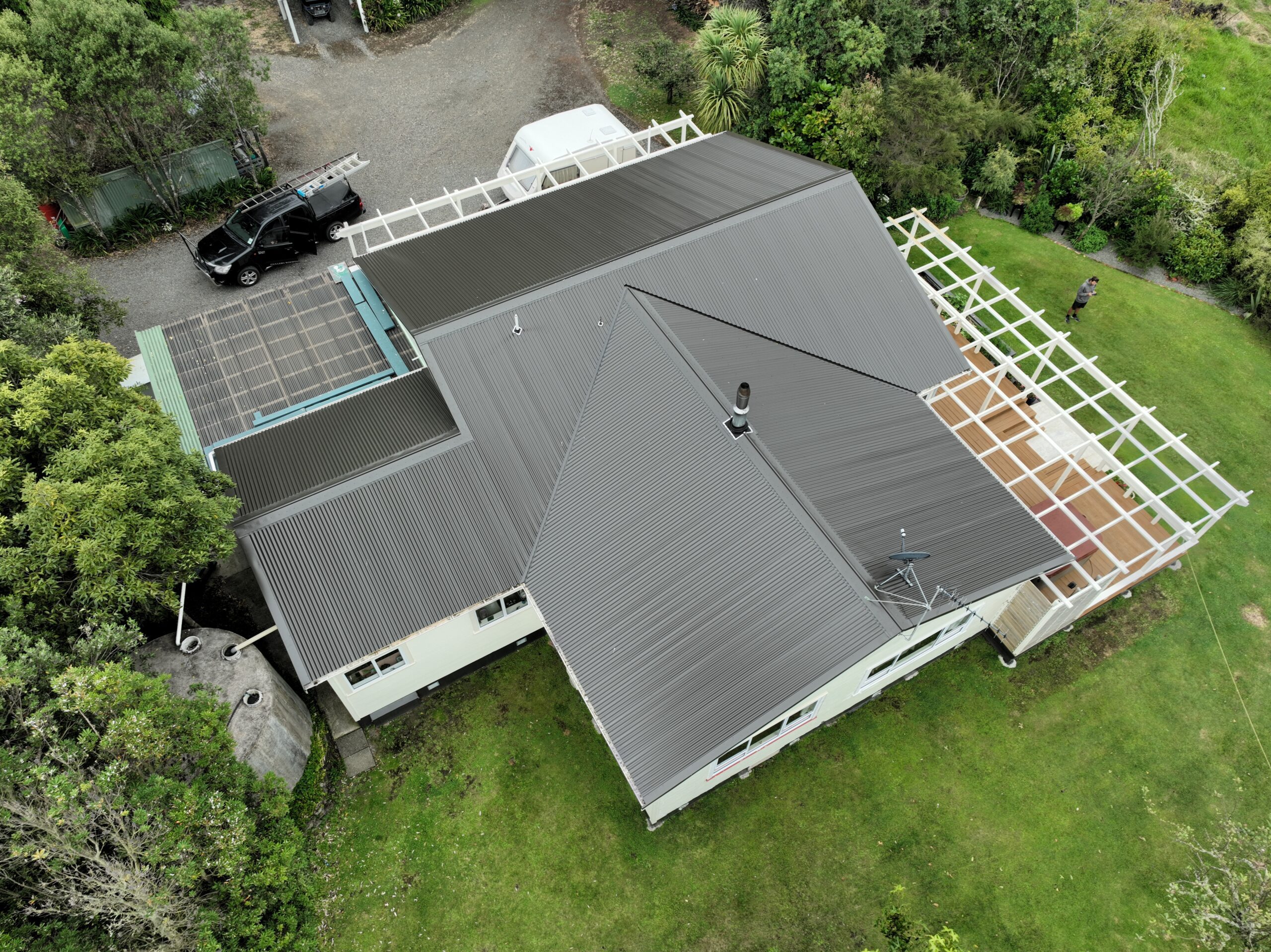 Finished re-roof by Gullery Roofing, Whanganui