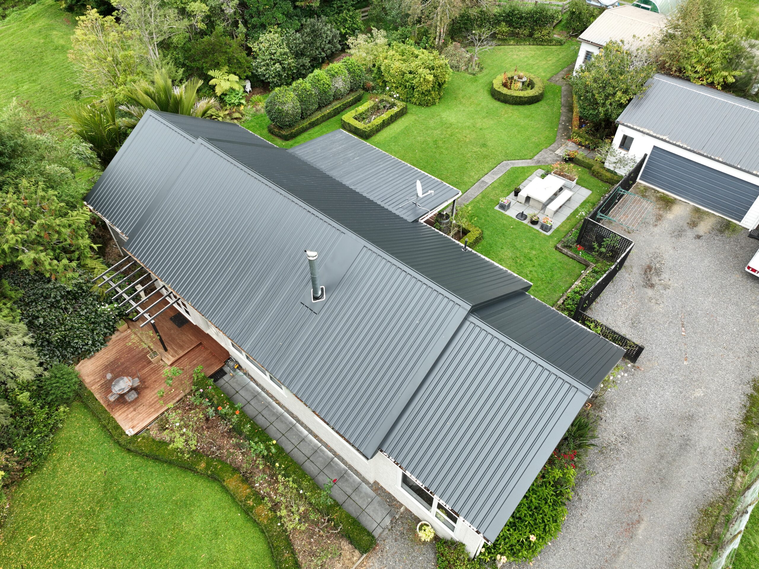 Finished re-roof by Gullery Roofing, Whanganui