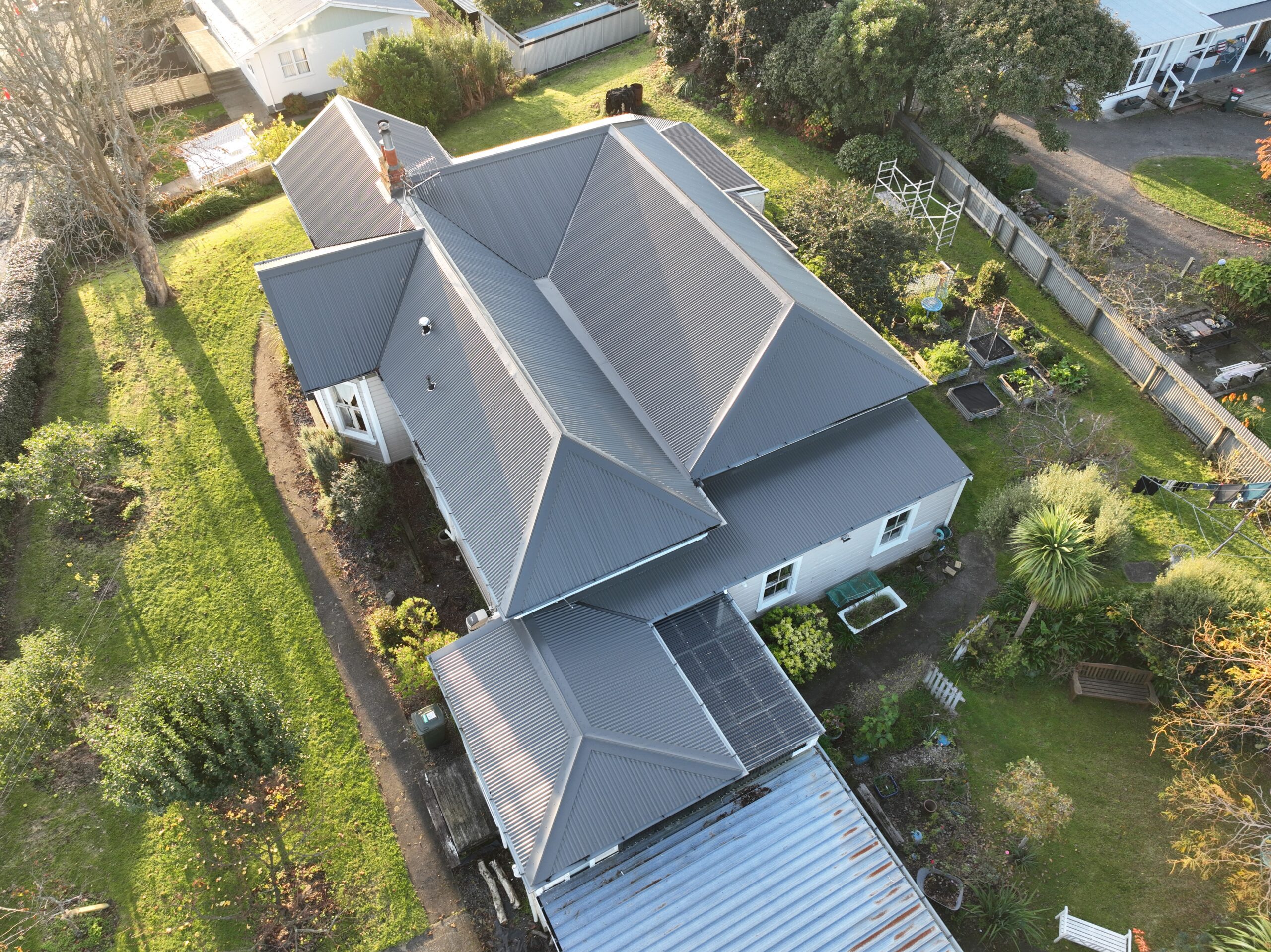 Finished re-roof by Gullery Roofing, Whanganui
